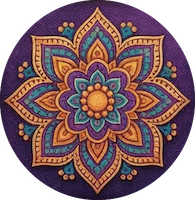 Mandala icon one